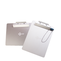 食安库 480029 办公文件套装 包含竖版铝合金文件夹+黑墨金属可探测笔+笔链 食品加工 GMP车间使用