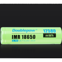 倍量 18650锂电池3.7V充电电池大容量强光手电筒专用尖头/平头电池 12580mWh尖头1节 18650电池