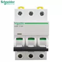 施耐德(Schneider)断路器 空气开关 A9系列 小型断路器 真空单极空开iC65N 3P C32A