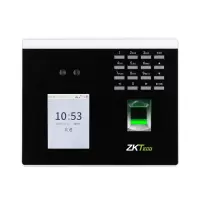 ZKTeco/熵基科技xface100动态人脸识别考勤机指纹打卡机面部识别门禁一体机门紧锁门禁系统