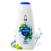 六神劲凉酷爽沐浴露450ml 5瓶