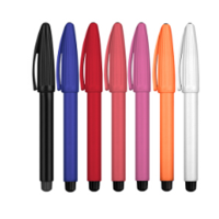 名创优品 纤维笔头 pluspens水性纤维笔 黑色 10支装