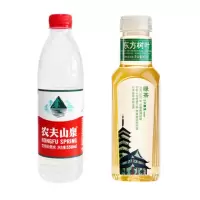 农夫山泉 饮料套餐（矿泉水24瓶+绿茶15瓶）