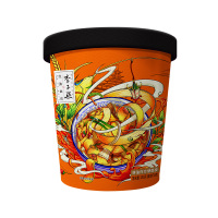 李子柒红油面皮135g速食方便面泡面食品干拌面擀面皮即食