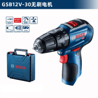 博世 锂电手电钻充电式冲击钻 GSB12V-30 双电带冲击(含博世173件套)