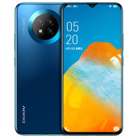 朵唯(DOOV)M30 智能手机 八核水滴全面屏拍照游戏手机全网通4G双卡双待 学生老人超薄人脸指纹 翡翠蓝 6+128GB