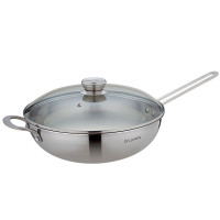 德鲁曼(DELUMEN)宙斯盾级不锈钢炒锅DL-30 单个装