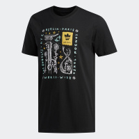 阿迪达斯adidas 三叶草 HASWELL TEE 男装运动短袖T恤DU8391
