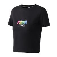 [自营]PUMA彪马女装运动服休闲圆领短袖T恤598268
