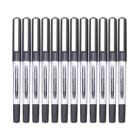 三木(SUNWOOD) 12支0.5mm直液式走珠签字笔中性笔R-755