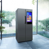 (VIOMI)云米冰箱对开门电冰箱家用风冷无霜变频 可接入小米家等APP [BCD-428WMLA]21寸屏智能屏