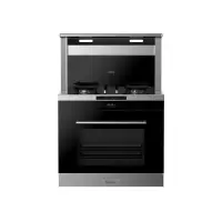 美的(Midea)蒸箱款集成灶JJZT-90Z08-G 抽油烟机燃气灶蒸箱套装 厨房环保灶一体灶台多功能
