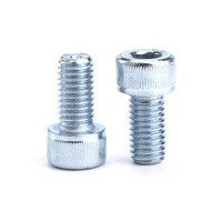 中一力(ZHONGYILI)镀锌内六角圆柱头螺钉10个装M8×40mm 国标GB/T70.1-2000