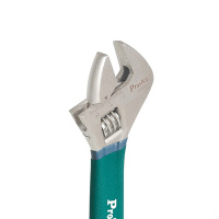 宝工 1PK-H028 8"活動扳手(綠色+灰色雙色麻面把手)(中航)