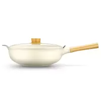 九阳（Joyoung）炒锅不粘锅煤燃气灶电磁炉通用炒菜锅轻奢派 CLT3255D