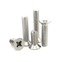 中一力(ZHONGYILI)开槽沉头螺钉10个装10*80 国标GB/T68-2000