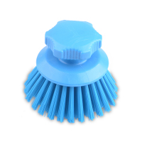 益而高 圆柄shou刷 桌清洁砧板硬毛刷子 餐厅酒店GMP车间实验室医院 天蓝色