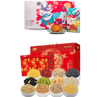 稻香村500g福满堂（2020版）+十月稻田喜上眉梢4.8kg杂粮礼盒