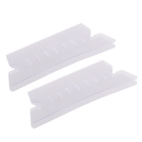 富得快 索引标签胶片 挂快劳 FC吊挂快劳夹 A4 B4吊挂劳 纸质挂快劳用胶片 5盒