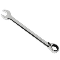 史丹利 STANLEY 史丹利 公制精抛光双向棘开两用快板 两用扳手梅花开口棘轮 24MM91-874(中航)