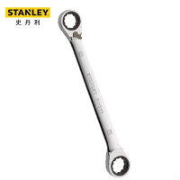 史丹利(STANLEY)91-590-1L-22 英制双梅花双向棘轮扳手(中航)