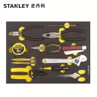 史丹利STANLEY 12件套电子工具托 电笔扳手尺子钳子套装 LT-018-23 (中航)