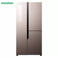 容声（Ronshen）BCD-410WD11HPC 410升 T型对开 三开门风冷电冰箱（计价单位：台） 婵娟棕