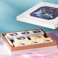 禾季-仟吉 爱正浓雪媚娘流心奶黄蛋黄月饼礼盒提货券