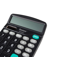 晨光文具ADG98837标朗桌面型计算器大按键经典简约12位显示大屏幕多功能双电源办公学生用品计算机 ADG98837