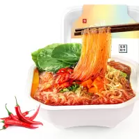 [良品铺子飞扬-低脂魔芋粉270gx1盒]酸辣粉丝代餐方便速食泡面
