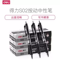 按动中性笔签字笔