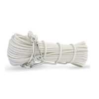 宽迈 钢丝绳 轻型安全绳 救生绳逃生绳 救援自救绳 送双钩装 消防绳钢丝芯 20米约5-6层