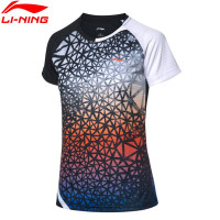 李宁(LI-NING)运动短袖套装 速干羽毛球服套装 AAYQ088(男)/071(女) 购买时备注颜色及码数