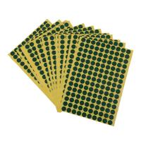 补靶纸射击靶贴圆形补胸环靶纸帖军绿色白色打靶靶帖 军绿色1本