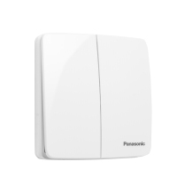 松下(Panasonic) 松下曲悦86型白色开关插座大面板 白板 6891空白面板