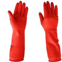胜旺 红玫瑰家用乳胶手套