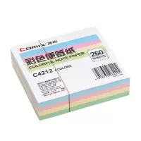齐心 C4212 彩色便签纸(94*87mm)(10本/件)