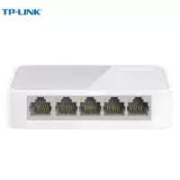 TP-LINK 5口百兆交换机 4口监控网络网线分线器 宿舍分流器 TL-SF1005+
