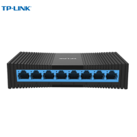 TP-LINK 8口千兆交换机 企业级交换器 监控网络网线分线器 分流器 TL-SG1008M