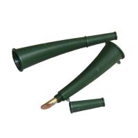 军绿色信号喇叭/全新战术小喇叭/塑料战备/户外救生求生羊角哨