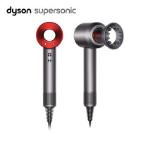 戴森(Dyson) HD03 中国红吹风机 Supersonic 电吹风 进口家用[新增柔和风嘴]