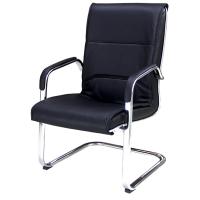 超创 弓形办公椅仿皮