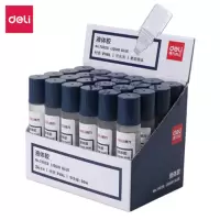 得力(deli)7302S大瓶液体胶水24支整盒装