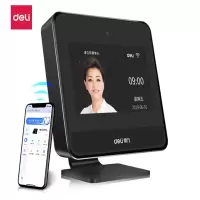 得力(deli) DL-D5 考勤机 多人脸识别签到机 无接触手机考勤wifi联网打卡 考勤数据接口定制