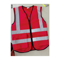 AlphaGo 红、黄、蓝色 反光马甲 纯棉