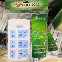 公牛插 座 GN-609 3米