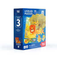 TOI图益 进阶拼图3阶-野生动物
