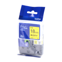 兄弟(brother) TZe-641 18mm 黄底黑字 标签打印机色带(计价单位:个)