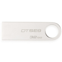 1089金士顿(KINGSTON)32GB U盘 DTSE9H 金属 银色