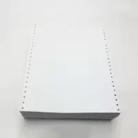 普天飞燕 241-2联 白色打印纸 2联白针式打印纸 全白